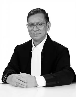 Portrait of Justice N. Kotiswar Singh