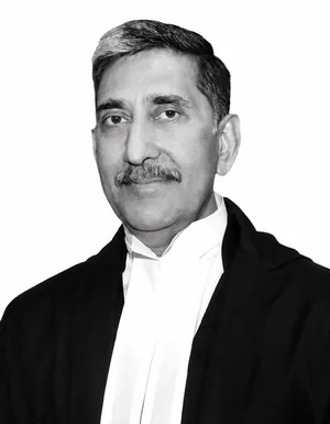 Portrait of Justice Shree Chandrashekhar