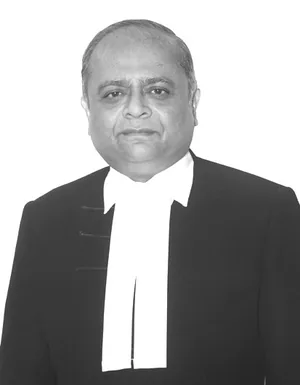 Portrait of Justice Vipul Manubhai Pancholi